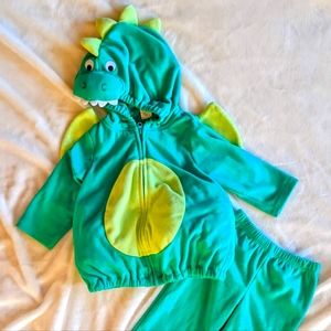 ✨ SOLD ✨ Carter's Little Dragon Outfit Costume Size 12 Months- Super Soft!!!🐉🐲